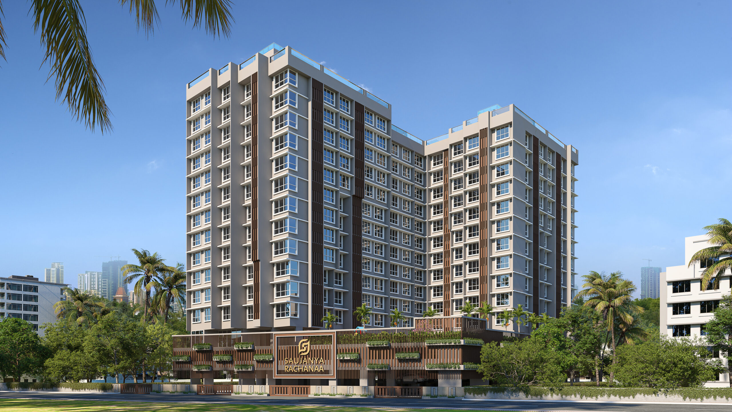 1 – Saujanya Rachanaa – day Front View – Andheri (W)